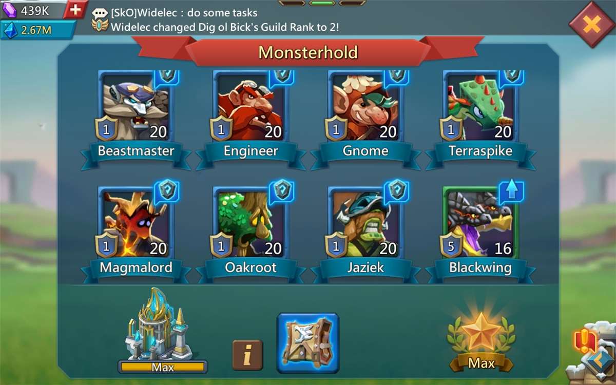 Decent Lords Mobile Account for Sale